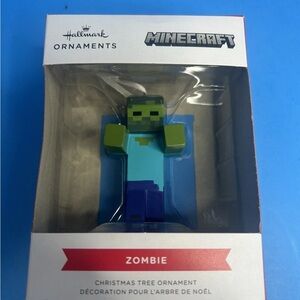 NIB Hallmark Minecraft Zombie Ornament -
